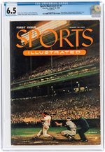 SPORTS ILLUSTRATED VOL. 1 #2 AUGUST 23, 1954 CGC 6.5 FINE+.