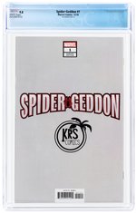 SPIDER-GEDDON #1 DECEMBER 2018 CGC 9.8 NM/MINT (TAN VARIANT COVER A).