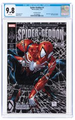 SPIDER-GEDDON #1 DECEMBER 2018 CGC 9.8 NM/MINT (TAN VARIANT COVER B).