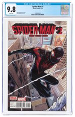 SPIDER-MAN VOL. 2 #1 APRIL 2016 CGC 9.8 NM/MINT.