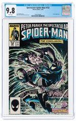 SPECTACULAR SPIDER-MAN #132 NOVEMBER 1987 CGC 9.8 NM/MINT.