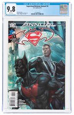 SUPERMAN/BATMAN ANNUAL #4 AUGUST 2010 CGC 9.8 NM/MINT.