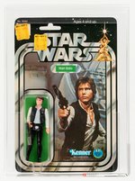 STAR WARS - HAN SOLO 20 BACK-A AFA 80+ NM (LARGE HEAD).