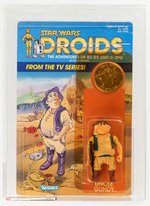 STAR WARS: DROIDS - UNCLE GUNDY AFA 75 Y-EX+/NM.