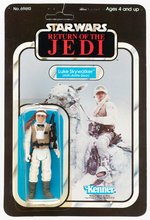 STAR WARS: RETURN OF THE JEDI - LUKE SKYWALKER (HOTH BATTLE GEAR) BACK-A CARDED ACTION FIGURE.