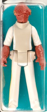 STAR WARS: RETURN OF THE JEDI - ADMIRAL ACKBAR 65 BACK-A AFA 70 EX+ (CLEAR BLISTER).