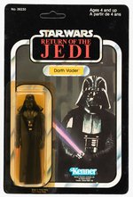 STAR WARS: RETURN OF THE JEDI - DARTH VADER 77 BACK CANADIAN CARDED ACTION FIGURE.