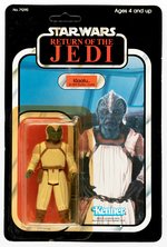 STAR WARS: RETURN OF THE JEDI - KLAATU SKIFF 77 BACK CARDED ACTION FIGURE.