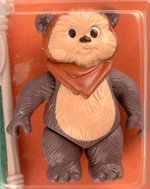 STAR WARS: EWOKS - WICKET W. WARRICK AFA 75+ EX+/NM (CLEAR BLISTER).