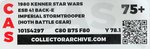 STAR WARS: THE EMPIRE STRIKES BACK - HOTH SNOWTROOPER 41 BACK-E AFA 75 EX+ Y.