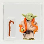 STAR WARS: THE EMPIRE STRIKES BACK - LOOSE ACTION FIGURE/HK YODA AFA 80 NM (ORANGE SNAKE).