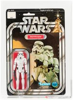 STAR WARS - STORMTROOPER 12 BACK-A AFA 85 NM+ (SKU ON FOOTER).