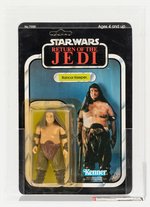 STAR WARS: RETURN OF THE JEDI - RANCOR KEEPER 77 BACK-A AFA 75 Y-EX+/NM.