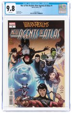 WAR OF THE REALMS: NEW AGENTS OF ATLAS #1 JULY 2019 CGC 9.8 NM/MINT.