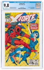 X-FORCE #11 JUNE 1992 CGC 9.8 NM/MINT (FIRST REAL DOMINO).