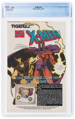 X-MEN VOL. 2 #4 JANUARY 1992 CGC 9.8 NM/MINT (NEWSSTAND EDITION - FIRST OMEGA RED).
