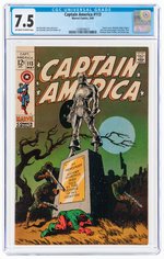 CAPTAIN AMERICA #113 MAY 1969 CGC 7.5 VF-.