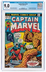 CAPTAIN MARVEL #26 MAY 1973 CGC 9.0 VF/NM.