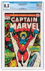 CAPTAIN MARVEL #29 NOVEMBER 1973 CGC 8.5 VF+.