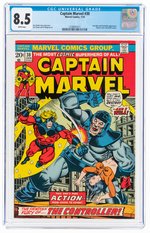 CAPTAIN MARVEL #30 JANUARY 1974 CGC 8.5 VF+.