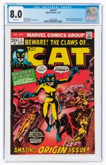 CAT #1 NOVEMBER 1972 CGC 8.0 VF (FIRST CAT).