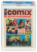 COMIX INTERNATIONAL #1 JULY 1974 CGC 9.0 VF/NM.