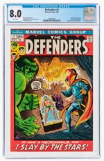 DEFENDERS #1 AUGUST 1972 CGC 8.0 VF.