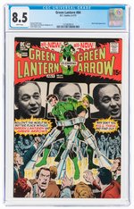 GREEN LANTERN VOL. 2 #84 JUNE-JULY 1971 CGC 8.5 VF+.