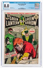 GREEN LANTERN VOL. 2 #85 AUGUST-SEPTEMBER 1971 CGC 8.0 VF.