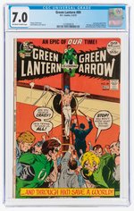 GREEN LANTERN VOL. 2 #89 APRIL-MAY 1972 CGC 7.0 FINE/VF.