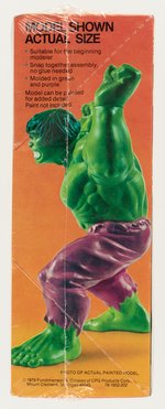 THE INCREDIBLE HULK FACTORY-SEALED MODEL KIT.