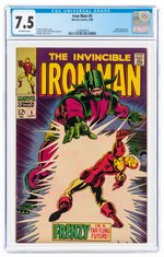 IRON MAN #5 SEPTEMBER 1968 CGC 7.5 VF-.