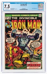 IRON MAN #56 MARCH 1973 CGC 7.5 VF-.