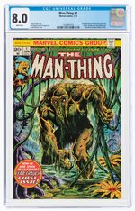 MAN-THING #1 JANUARY 1974 CGC 8.0 VF.