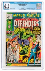 MARVEL FEATURE #1 DECEMBER 1971 CGC 6.5 FINE+ (FIRST DEFENDERS).