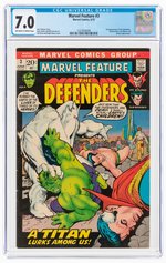 MARVEL FEATURE #3 JUNE 1972 CGC 7.0 FINE/VF (DEFENDERS).