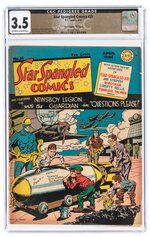 STAR SPANGLED COMICS #31 APRIL 1944 CGC 3.5 VG- DAVE CRIPPEN PEDIGREE.