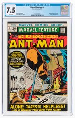 MARVEL FEATURE #4 JULY 1972 CGC 7.5 VF- (ANT-MAN).