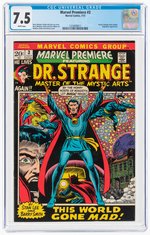 MARVEL PREMIERE #3 JULY 1972 CGC 7.5 VF- (DOCTOR STRANGE).