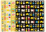 PAC-MAN 1980 FLEER STICKERS UNCUT PRE-PRODUCTION TEST SHEET.