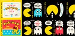 PAC-MAN 1980 FLEER STICKERS UNCUT PRE-PRODUCTION TEST SHEET.