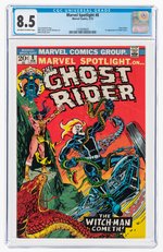 MARVEL SPOTLIGHT #8 FEBRUARY 1973 CGC 8.5 VF+ (GHOST RIDER).