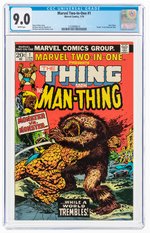 MARVEL TWO-IN-ONE #1 JANUARY 1974 CGC 9.0 VF/NM.