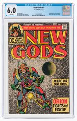 NEW GODS #1 FEBRUARY-MARCH 1971 CGC 6.0 FINE (FIRST ORION, LIGHTWAY, METRON, HIGH-FATHER & KALIBAK).