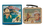 "GENE AUTRY-AMERICA'S FAVORITE COWBOY" FOSSIL WATCH IN LUNCH BOX TIN.