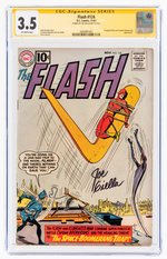 FLASH #124 NOVEMBER 1961 CGC 3.5 VG- SIGNATURE SERIES.