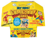 DC COMICS LEAF "COMICBOOK CANDY" DISPLAY.