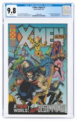 X-MEN: ALPHA #1 FEBRUARY 1995 CGC 9.8 NM/MINT (FIRST DARK BEAST).