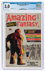 AMAZING FANTASY #7 DECEMBER 1961 CGC 3.0 GOOD/VG.