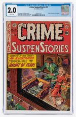 CRIME SUSPENSTORIES #9 FEBRUARY-MARCH 1952 CGC 2.0 GOOD.